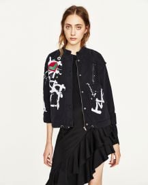 Zara Printed Parka at Zara